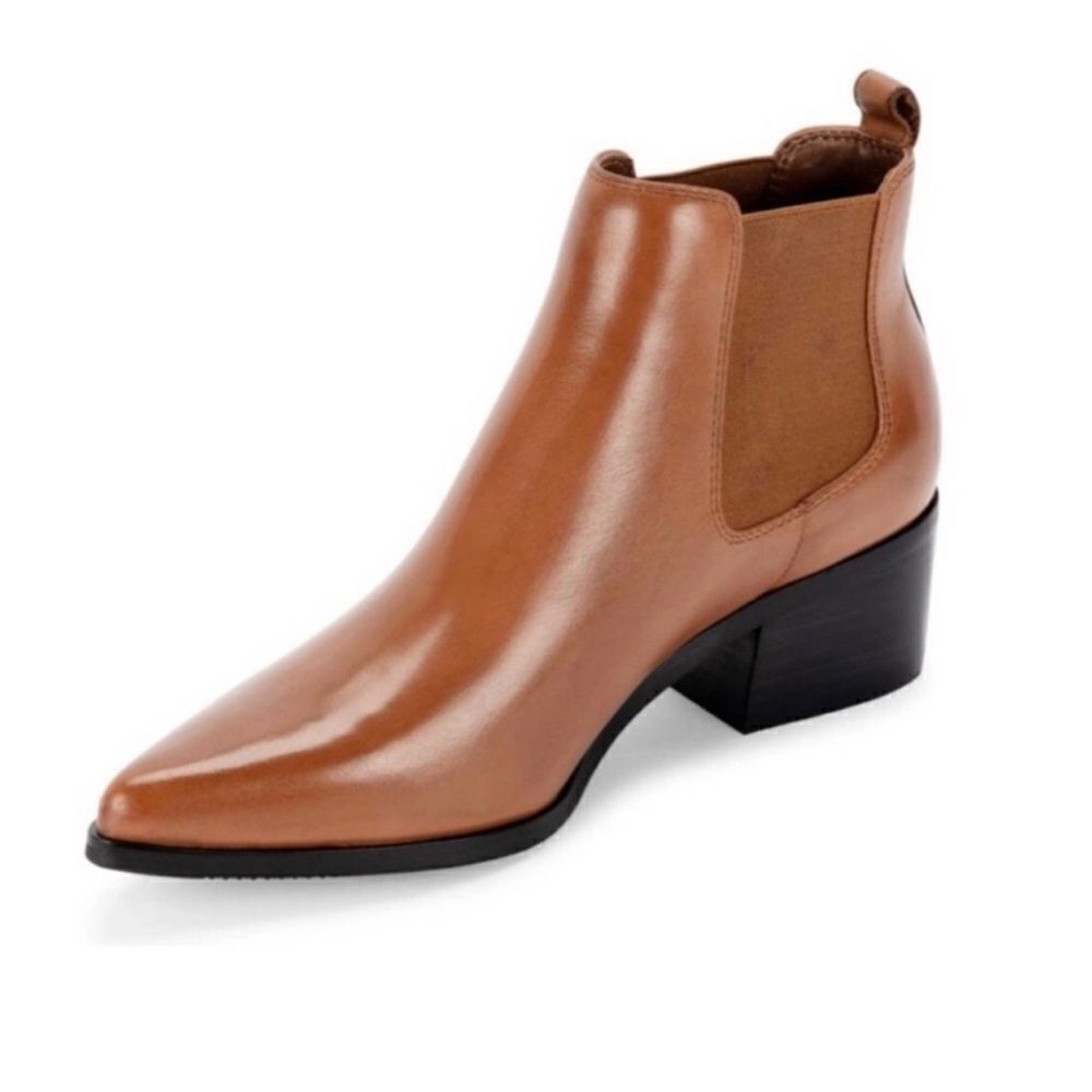 Blondo Waterproof Tan Ankle Pointed Toe Leather
Boots(Size 8.5M) - Picture 2 of 13
